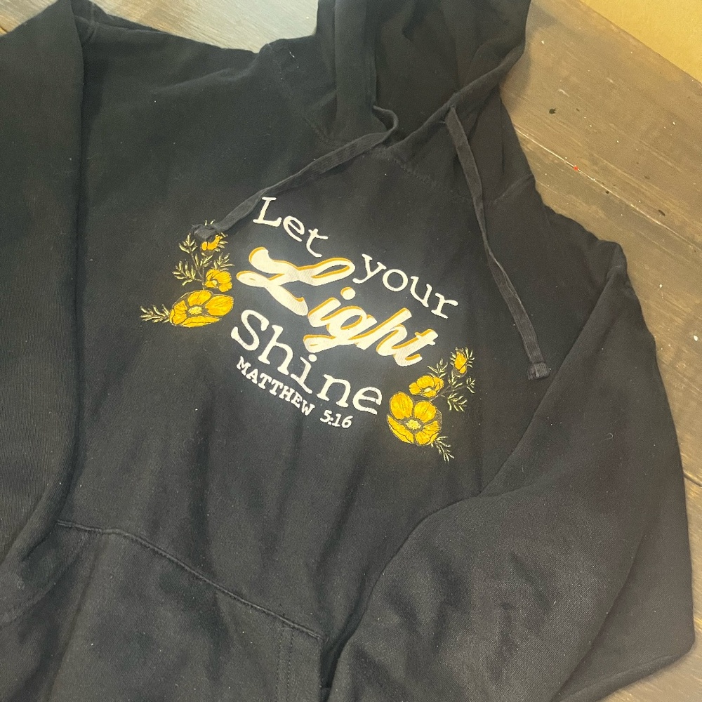 Black hoodie
